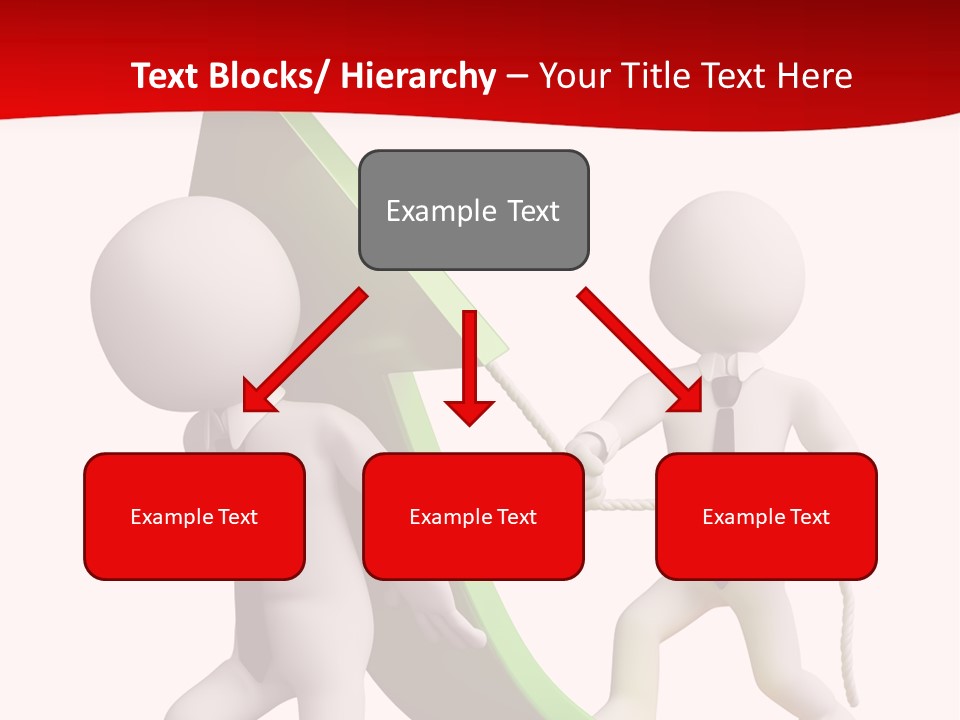 Arrow Stock Workteam PowerPoint Template