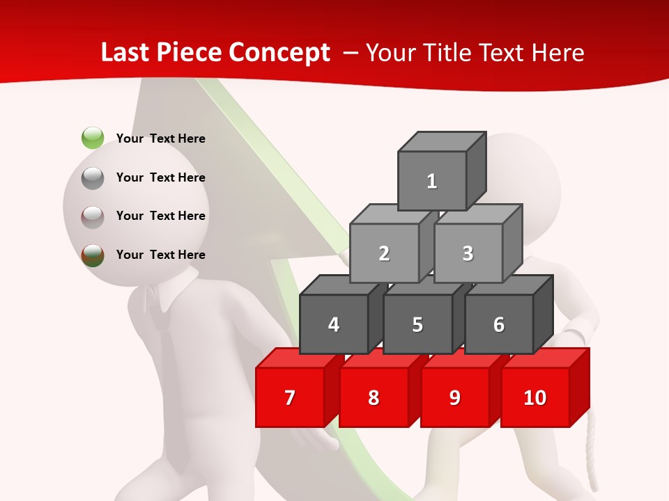 Arrow Stock Workteam PowerPoint Template