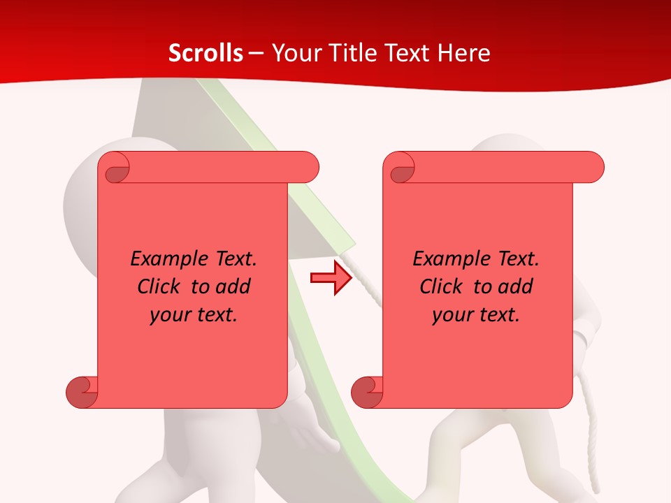 Arrow Stock Workteam PowerPoint Template