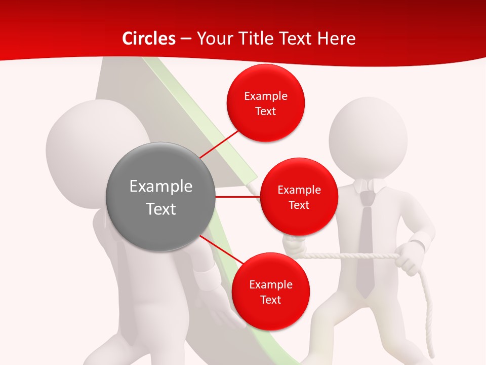 Arrow Stock Workteam PowerPoint Template