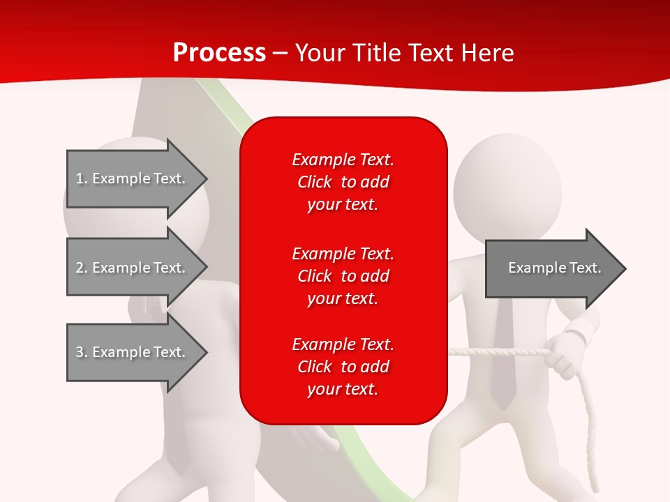 Arrow Stock Workteam PowerPoint Template