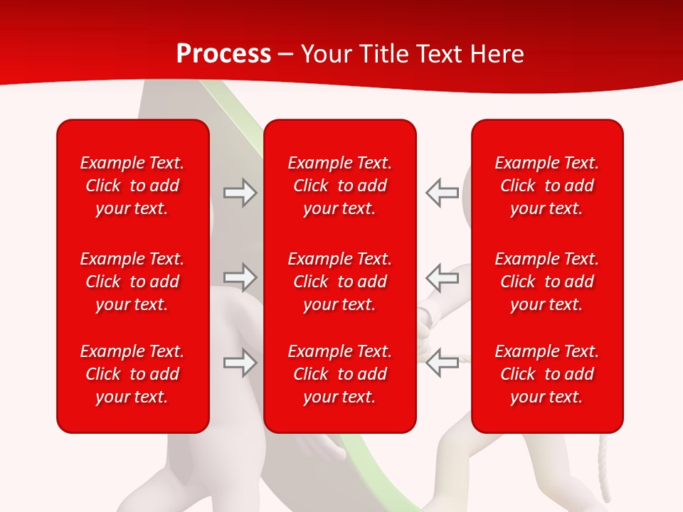 Arrow Stock Workteam PowerPoint Template