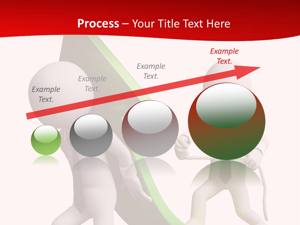 Arrow Stock Workteam PowerPoint Template