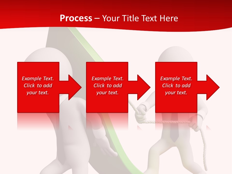 Arrow Stock Workteam PowerPoint Template