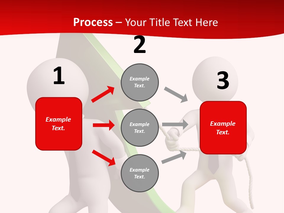 Arrow Stock Workteam PowerPoint Template