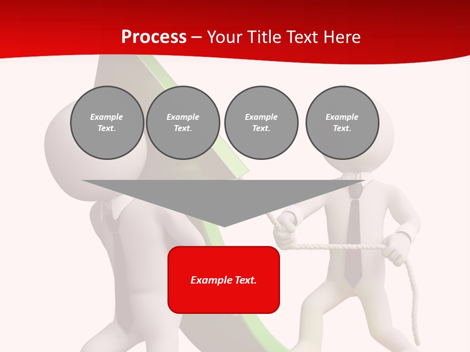 Arrow Stock Workteam PowerPoint Template