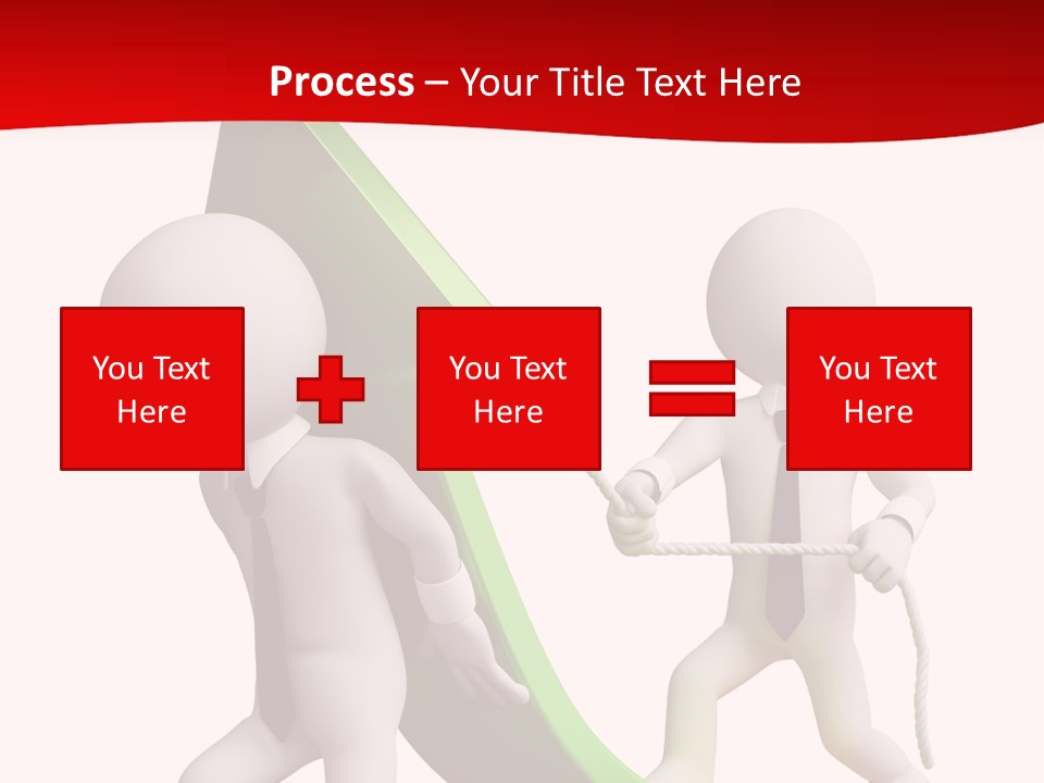 Arrow Stock Workteam PowerPoint Template