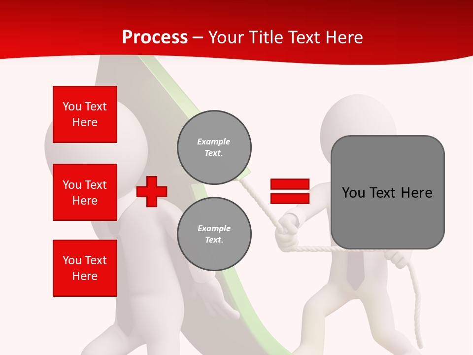 Arrow Stock Workteam PowerPoint Template