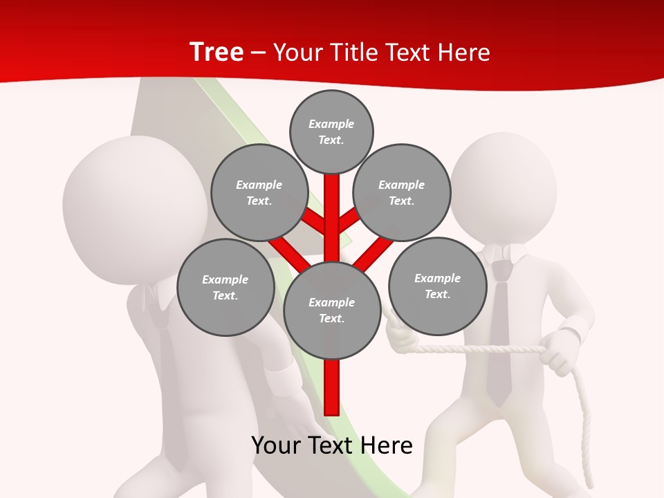 Arrow Stock Workteam PowerPoint Template