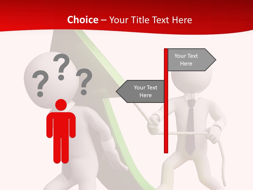 Arrow Stock Workteam PowerPoint Template