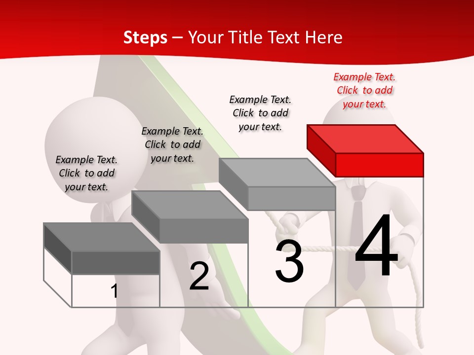 Arrow Stock Workteam PowerPoint Template