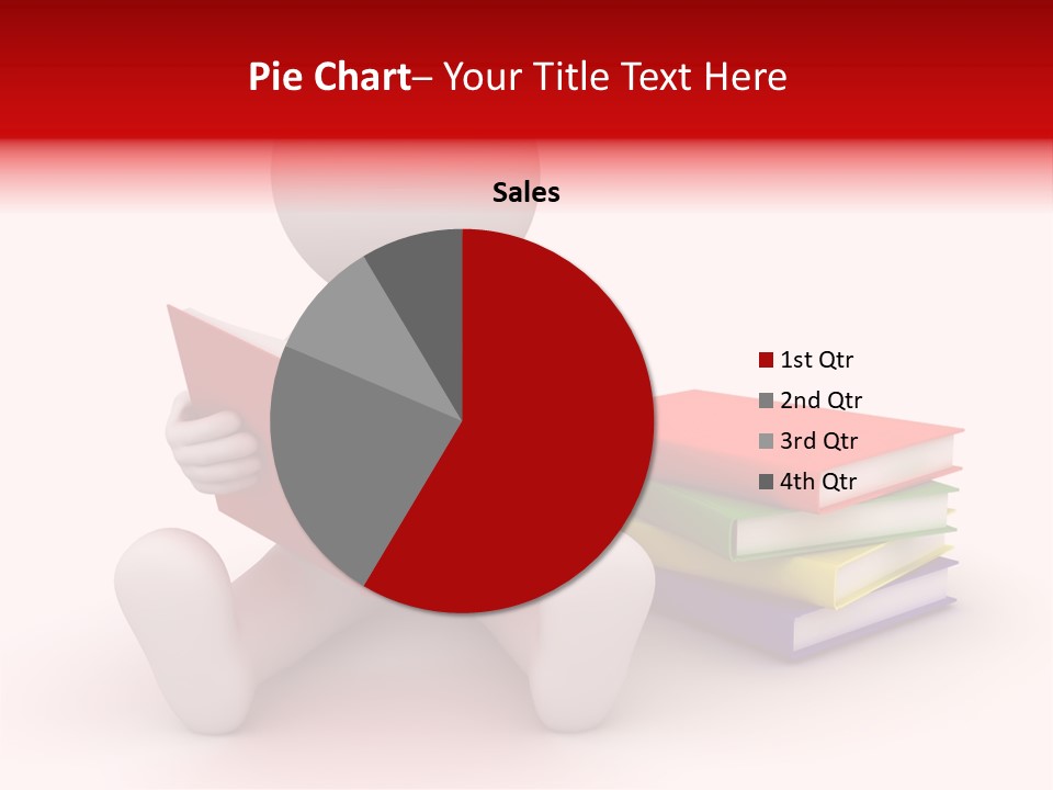 Education Student Textbook PowerPoint Template