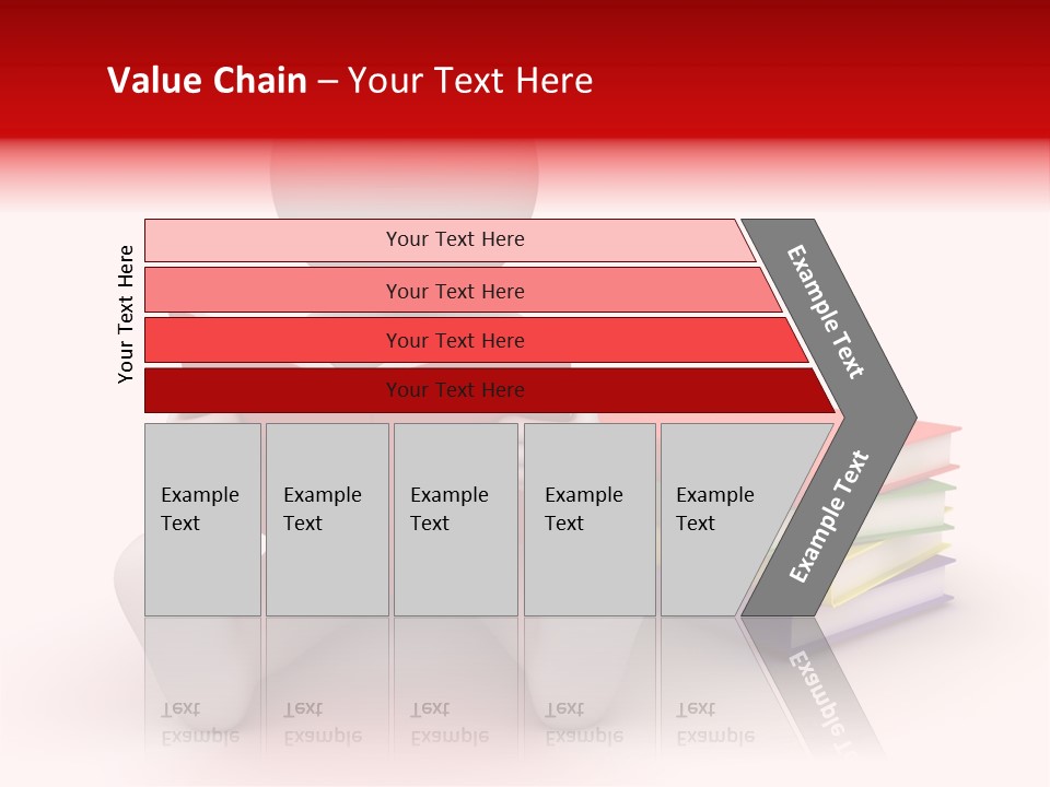 Education Student Textbook PowerPoint Template
