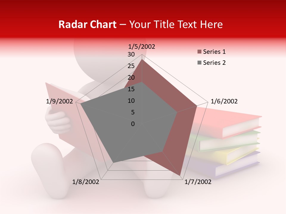 Education Student Textbook PowerPoint Template