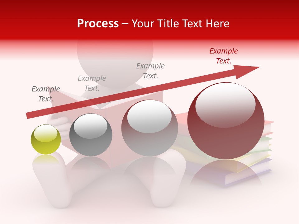 Education Student Textbook PowerPoint Template