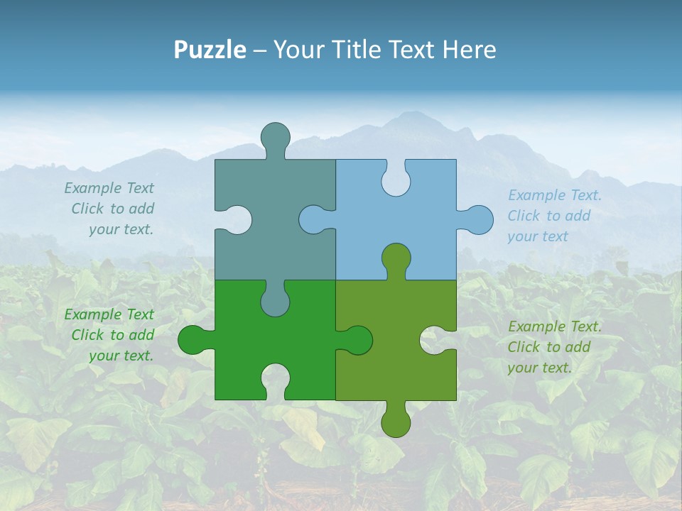 Cool Fresh Transparent PowerPoint Template