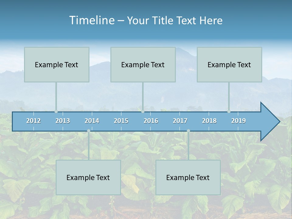 Cool Fresh Transparent PowerPoint Template