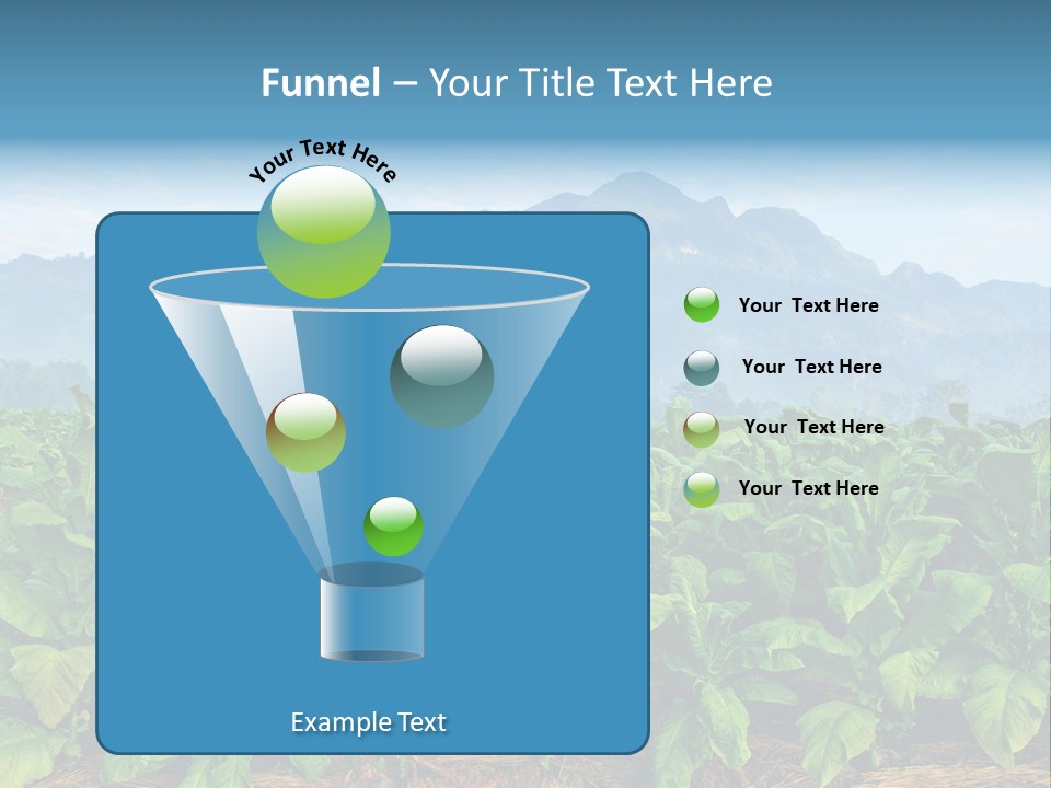 Cool Fresh Transparent PowerPoint Template