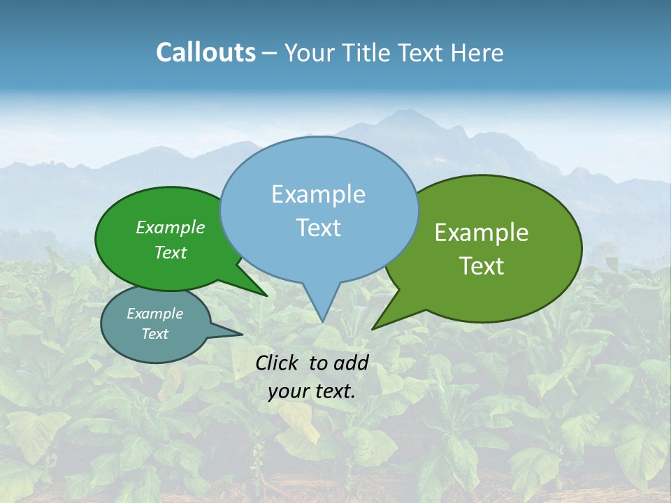 Cool Fresh Transparent PowerPoint Template