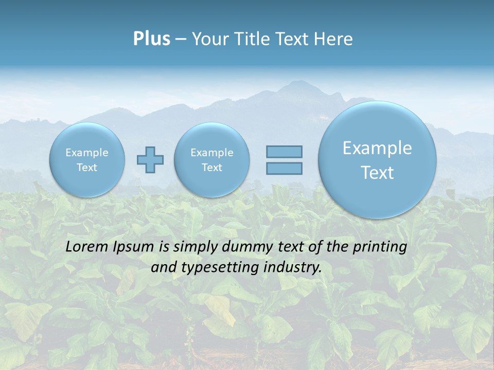 Cool Fresh Transparent PowerPoint Template