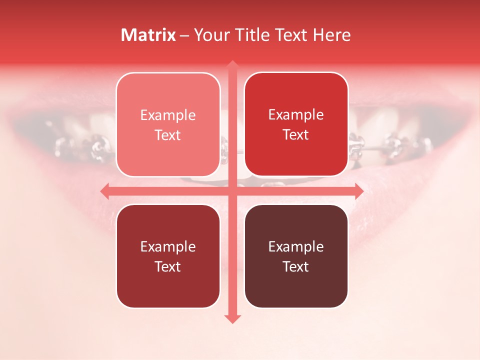 Cheerful Closeup Happiness PowerPoint Template