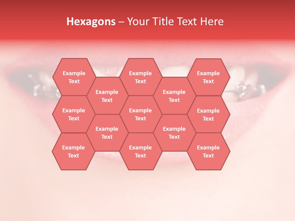 Cheerful Closeup Happiness PowerPoint Template