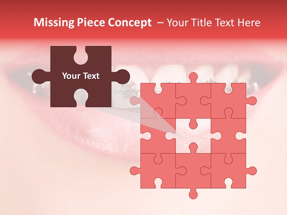 Cheerful Closeup Happiness PowerPoint Template