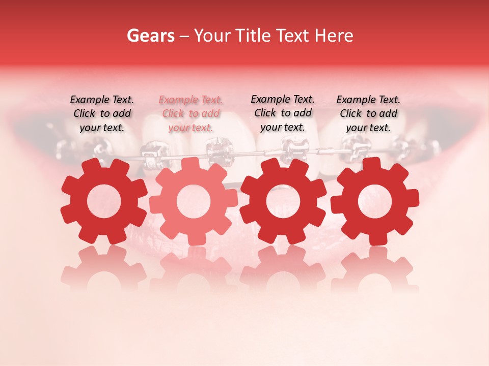 Cheerful Closeup Happiness PowerPoint Template