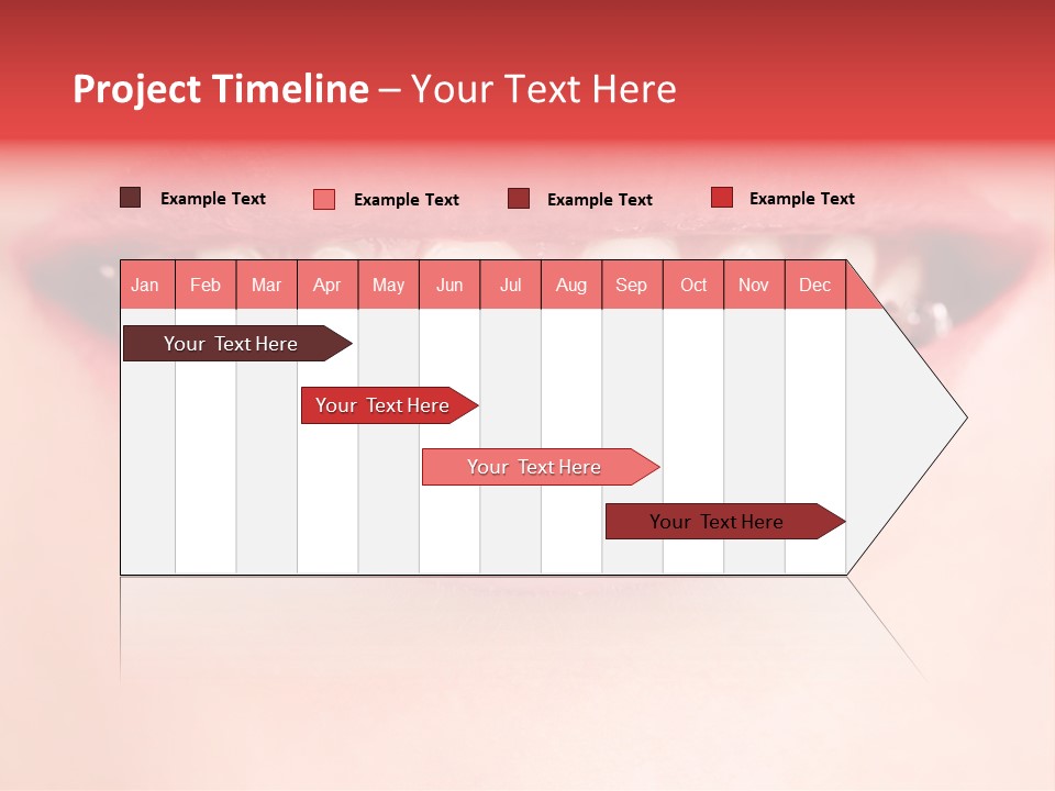 Cheerful Closeup Happiness PowerPoint Template