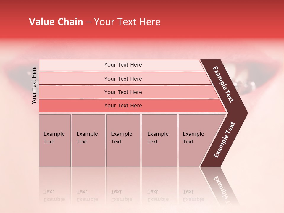 Cheerful Closeup Happiness PowerPoint Template