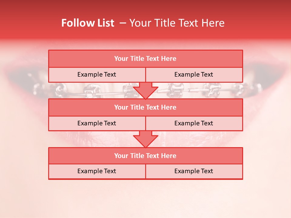 Cheerful Closeup Happiness PowerPoint Template