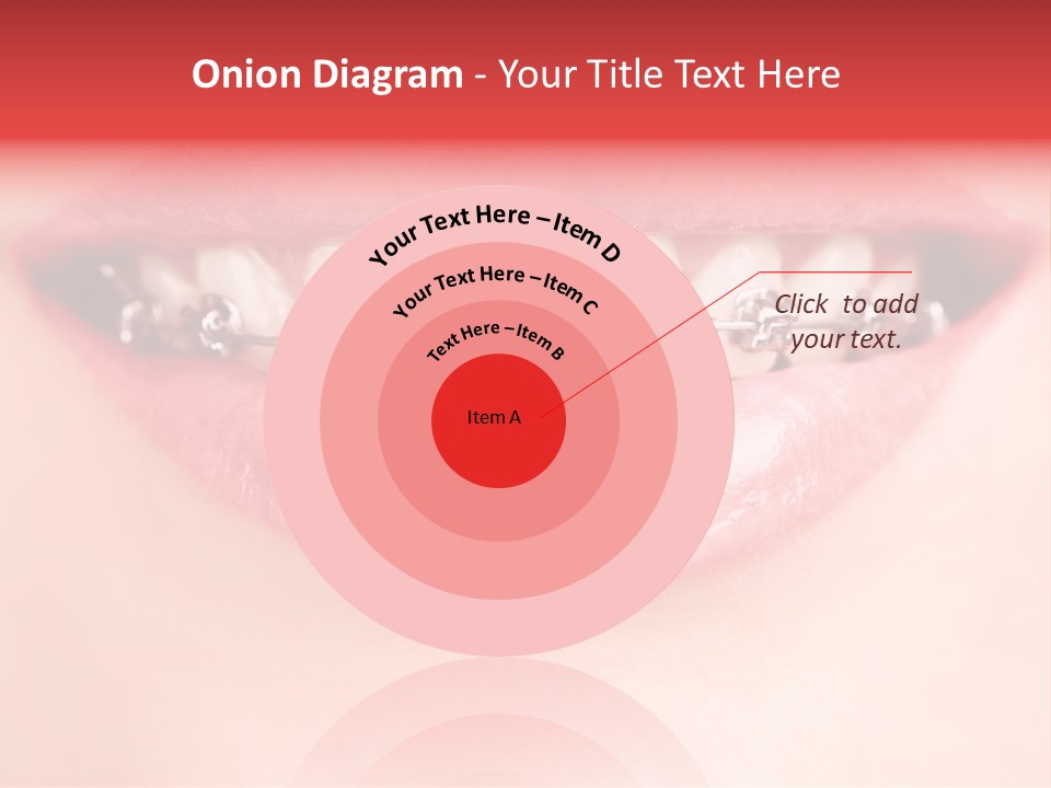 Cheerful Closeup Happiness PowerPoint Template