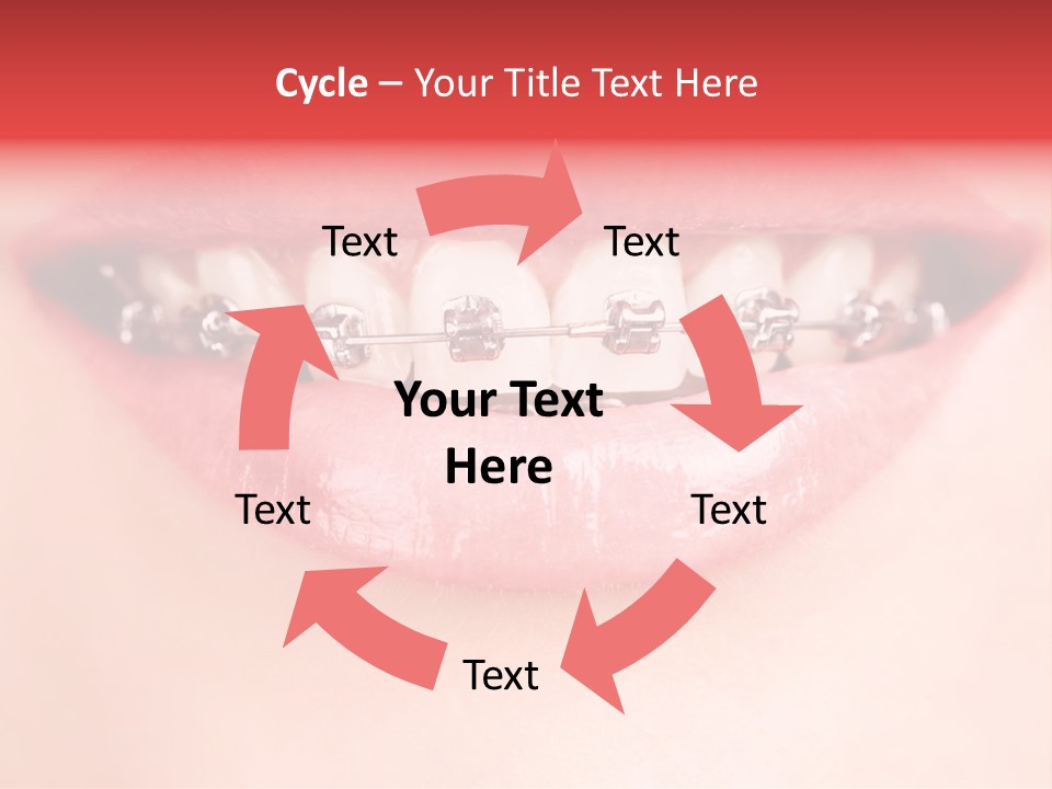 Cheerful Closeup Happiness PowerPoint Template