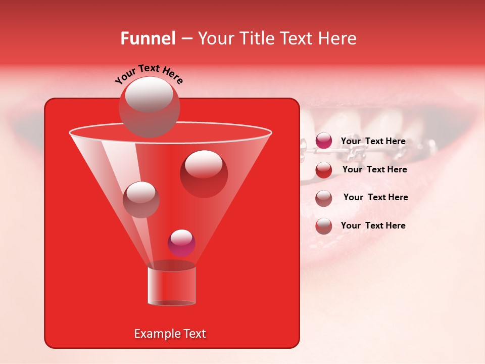 Cheerful Closeup Happiness PowerPoint Template
