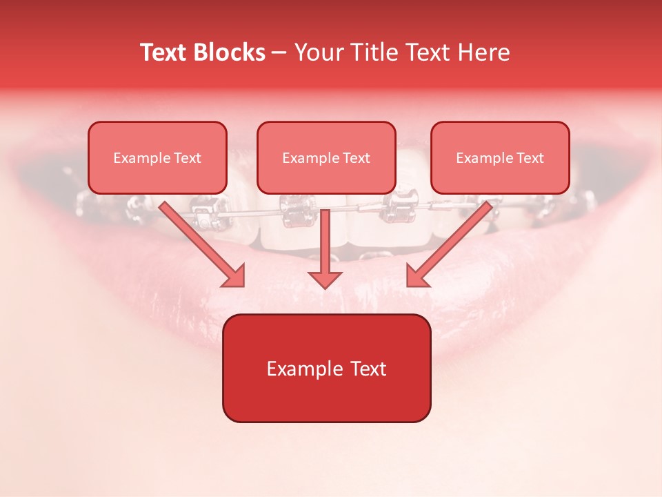 Cheerful Closeup Happiness PowerPoint Template