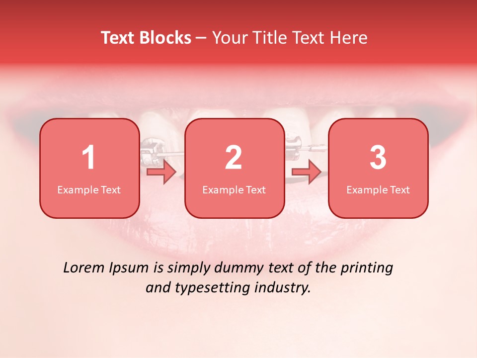 Cheerful Closeup Happiness PowerPoint Template