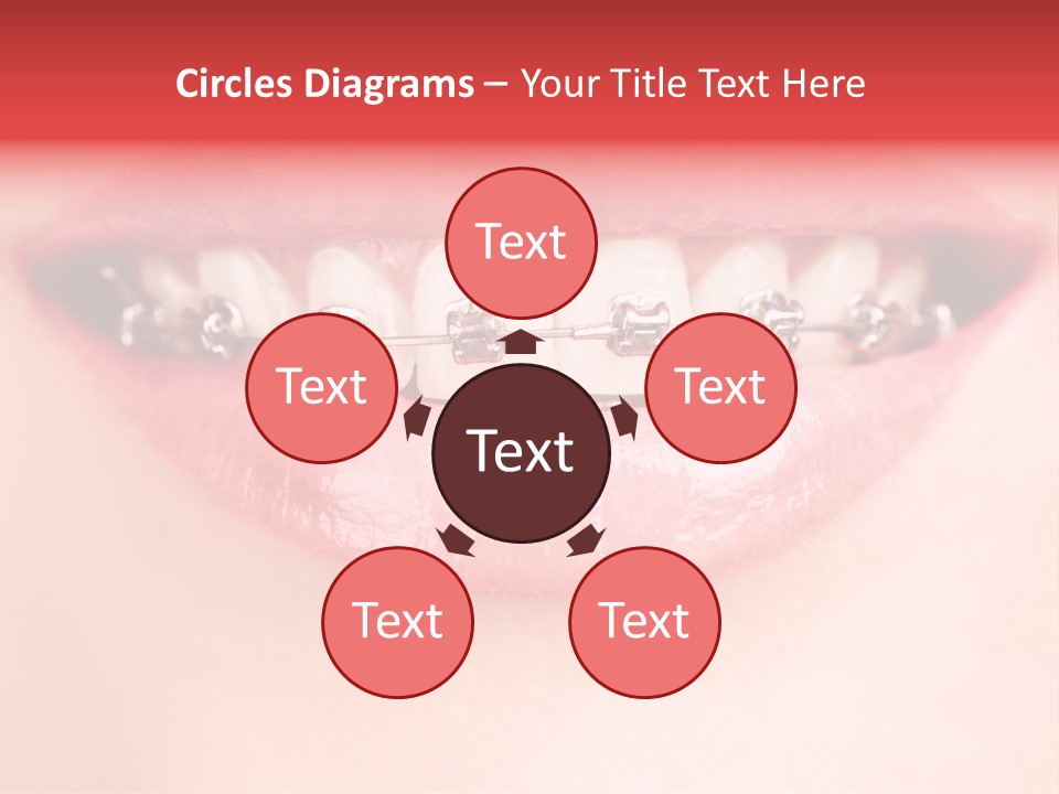 Cheerful Closeup Happiness PowerPoint Template