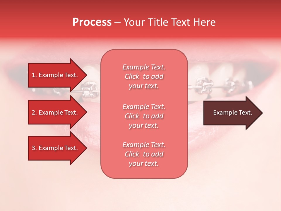 Cheerful Closeup Happiness PowerPoint Template