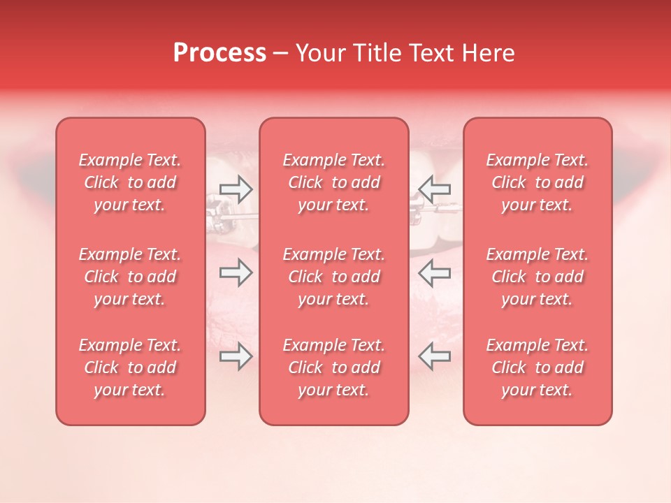 Cheerful Closeup Happiness PowerPoint Template