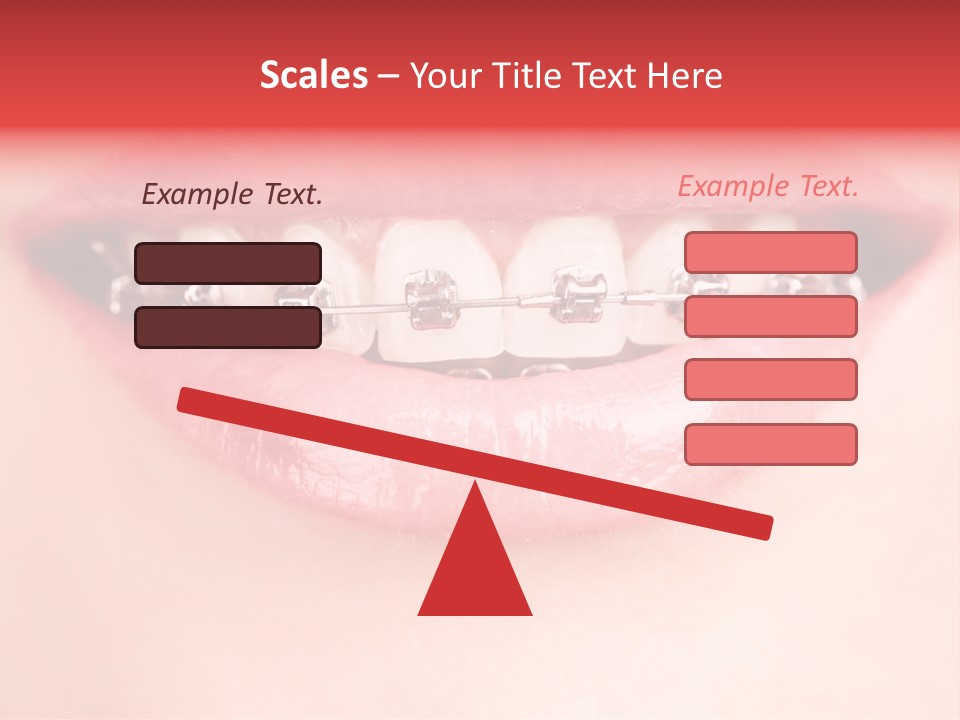 Cheerful Closeup Happiness PowerPoint Template