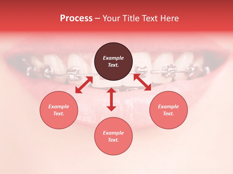 Cheerful Closeup Happiness PowerPoint Template