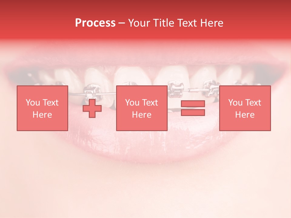 Cheerful Closeup Happiness PowerPoint Template