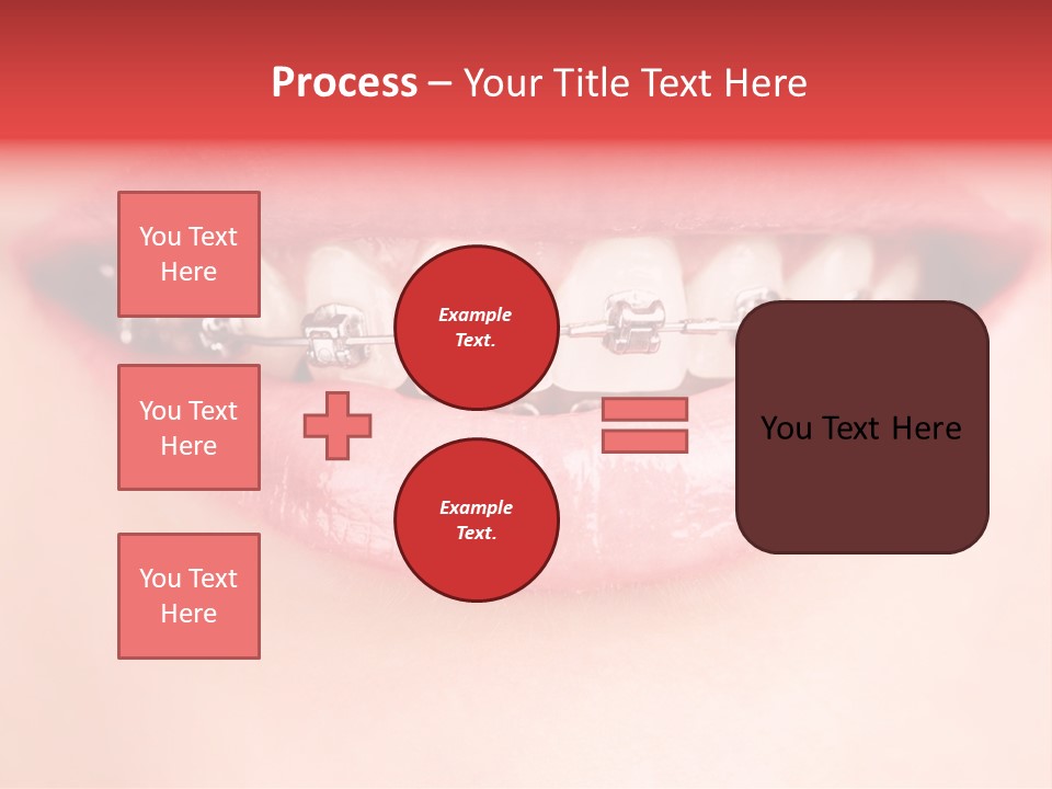 Cheerful Closeup Happiness PowerPoint Template