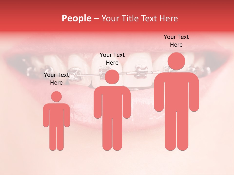 Cheerful Closeup Happiness PowerPoint Template