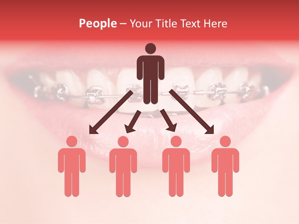 Cheerful Closeup Happiness PowerPoint Template