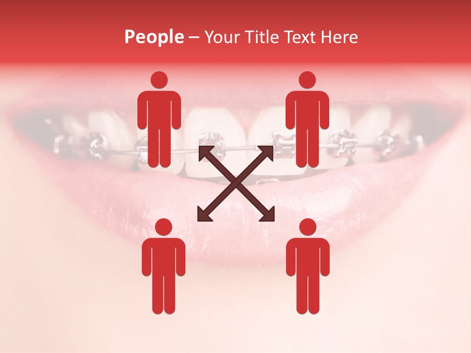 Cheerful Closeup Happiness PowerPoint Template