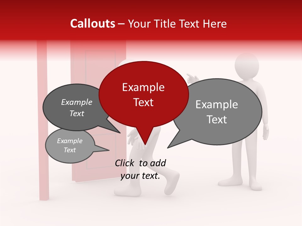 Getout Employee Kick PowerPoint Template