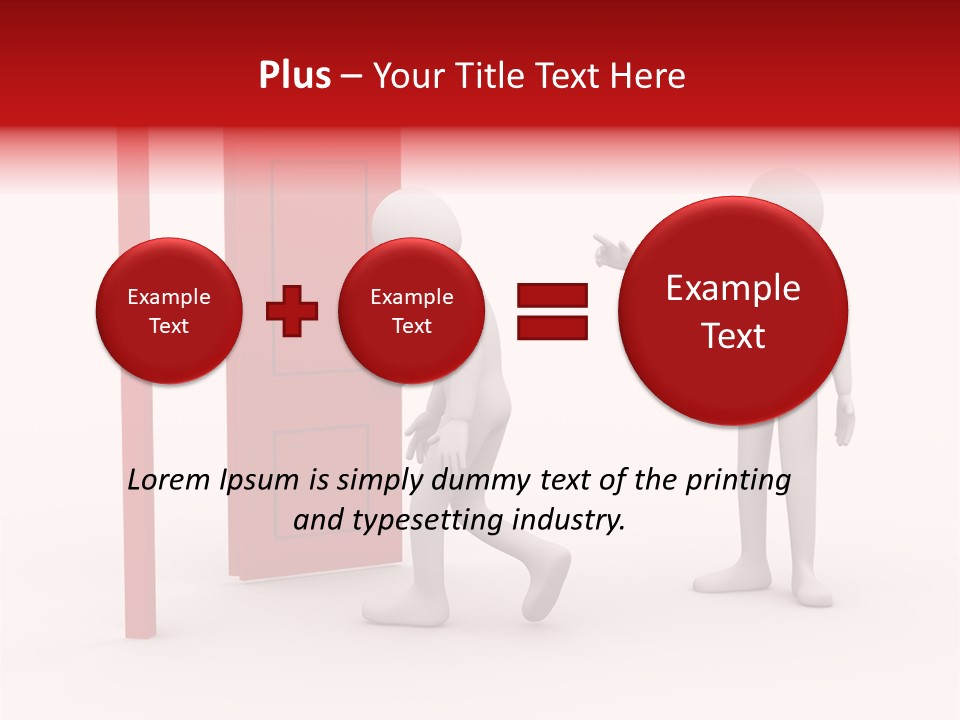 Getout Employee Kick PowerPoint Template