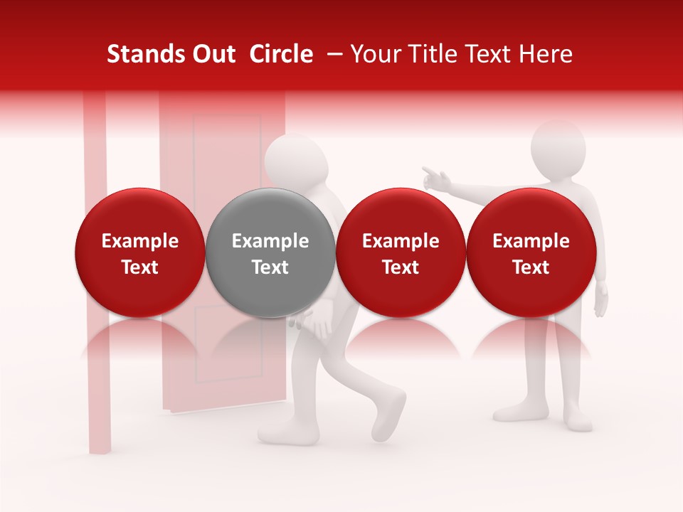 Getout Employee Kick PowerPoint Template