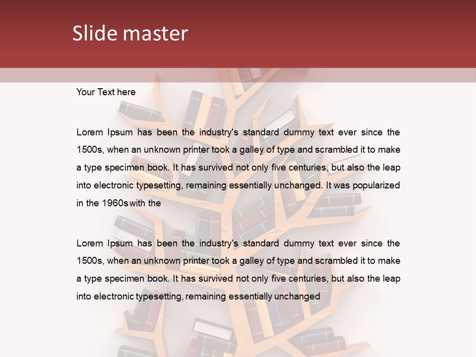 Dictionary Open White PowerPoint Template